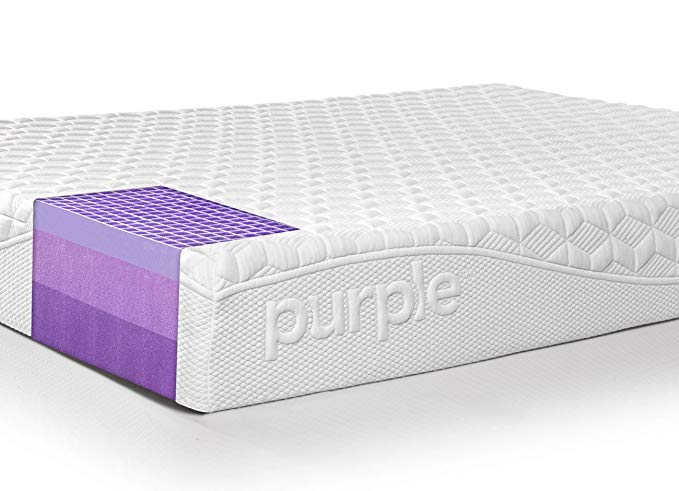 purple mattress and overweight