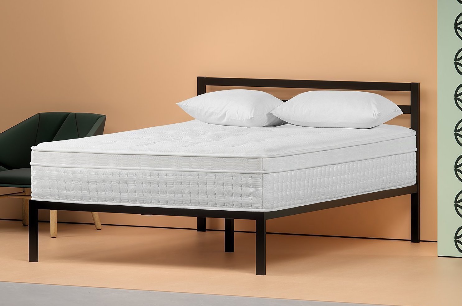 zinus deluxe pillow top rv mattress